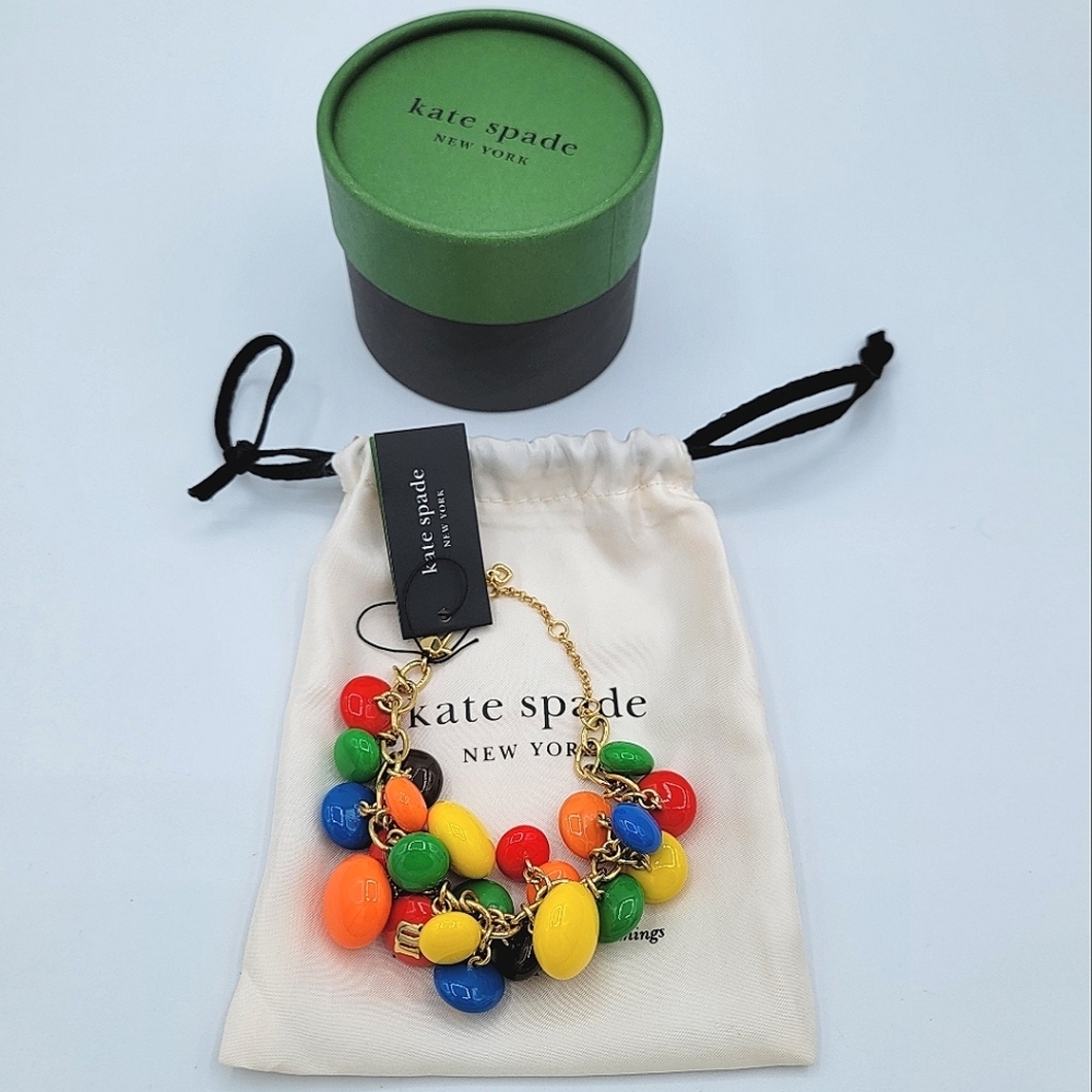 Kate Spade M&M's Cha Cha Bracelet NEW #3034